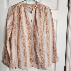 Mille Florian Top in Mumbai Stripe